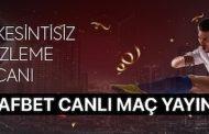 Tarafbet Canlı Maç Yayınları